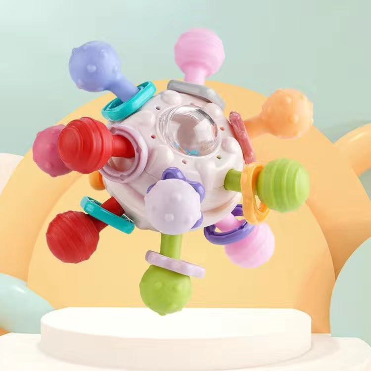 Manhattan Atomic Ball Teether and Rattle for Babies