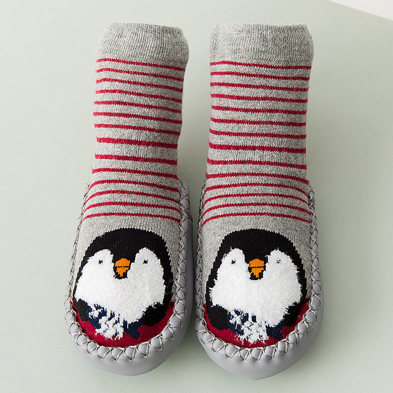 Thick Warm Baby Socks with Anti-Slip Sole for Kids
