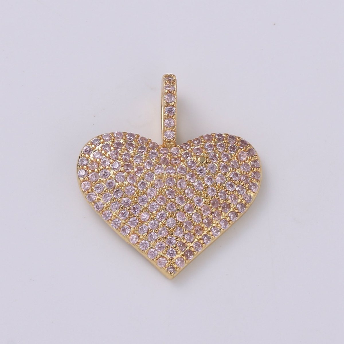 Dainty Gold Filled Heart Charms H-462 H-486 H-488
