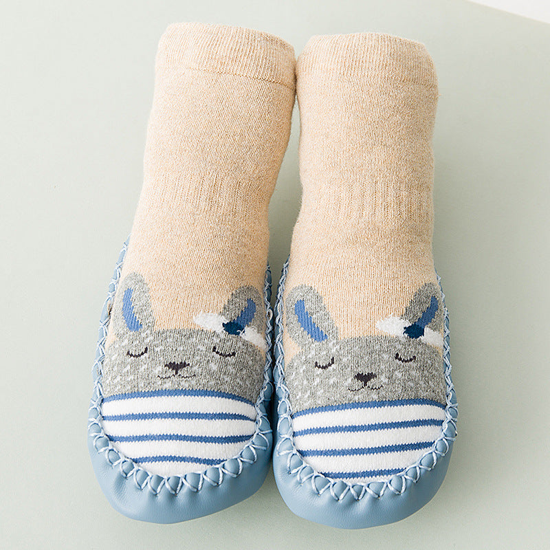 Thick Warm Baby Socks with Anti-Slip Sole for Kids