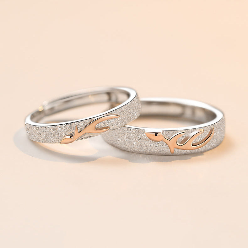 Sterling Silver Ring with Unique Design, Fade-Resistant