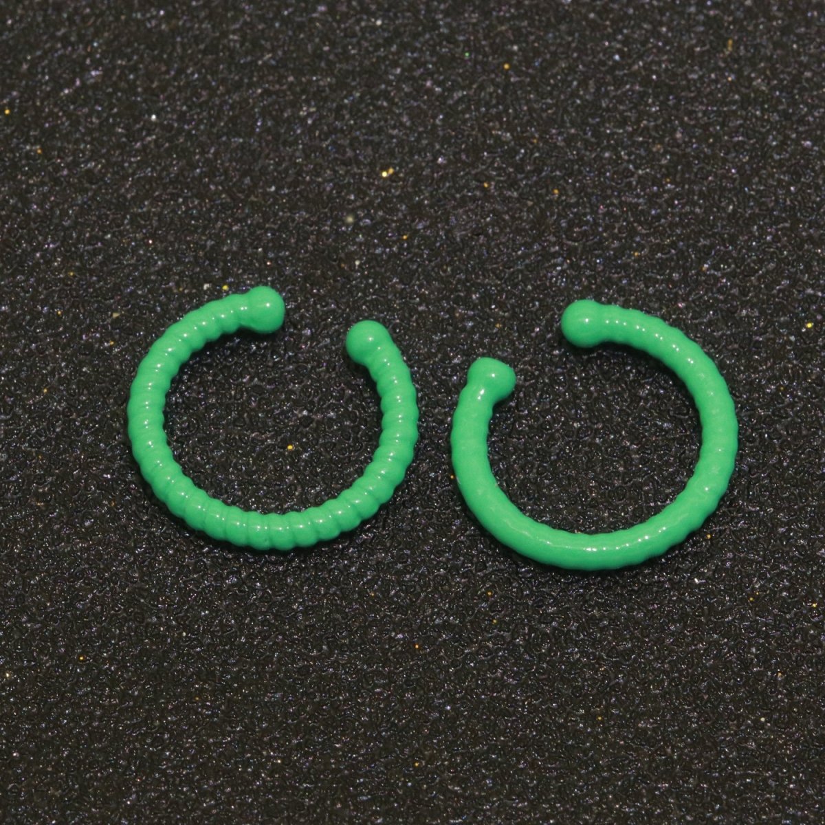 1 pair Neon Color Ear Cuff Earring Nonpierced Ear cuff for Cartilage, Dainty Earring Y2K Jewelry AI-021~AI-029