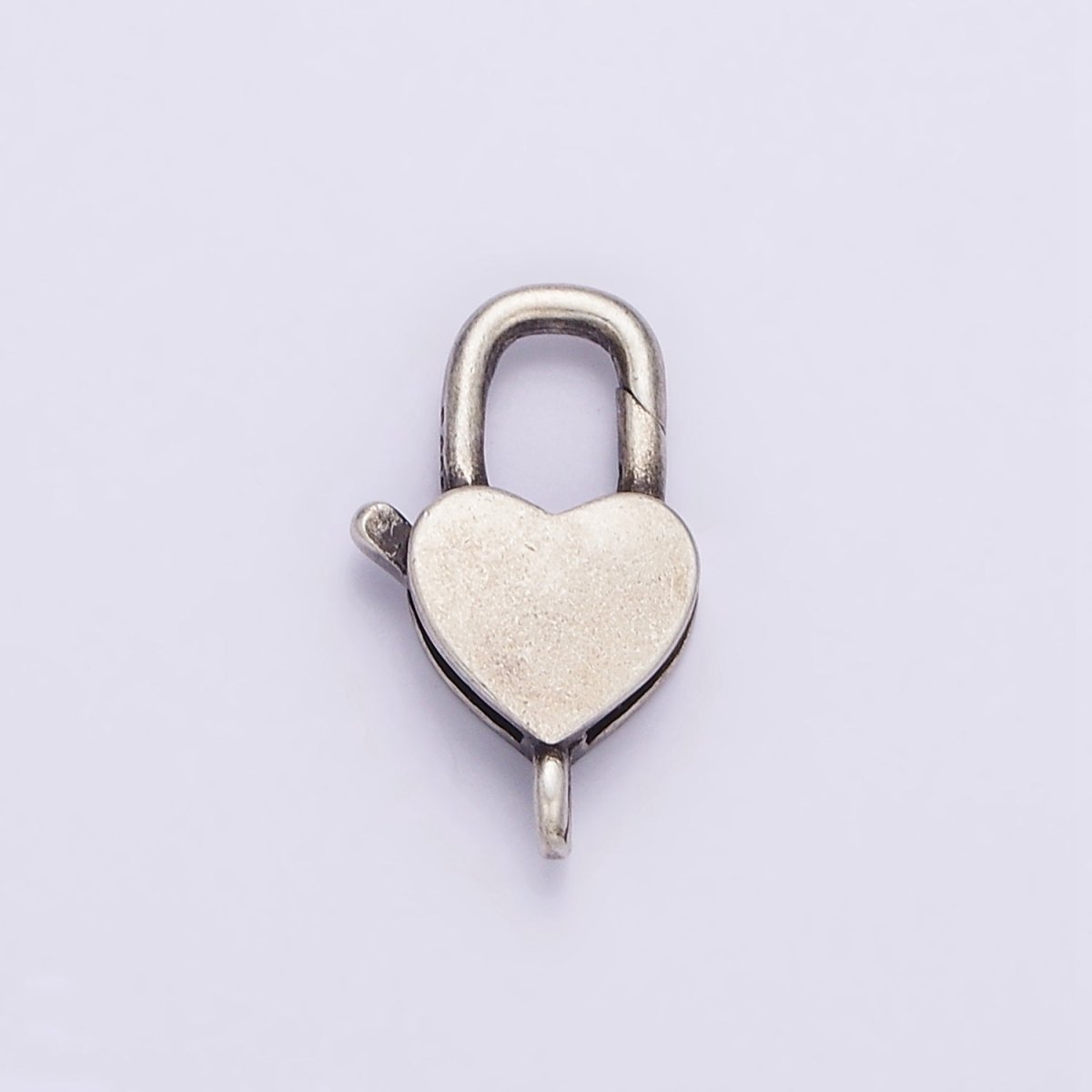 1 Pc 13x8.2 mm Sterling Silver Heart Lobster Clasp for Jewelry Making SL-308