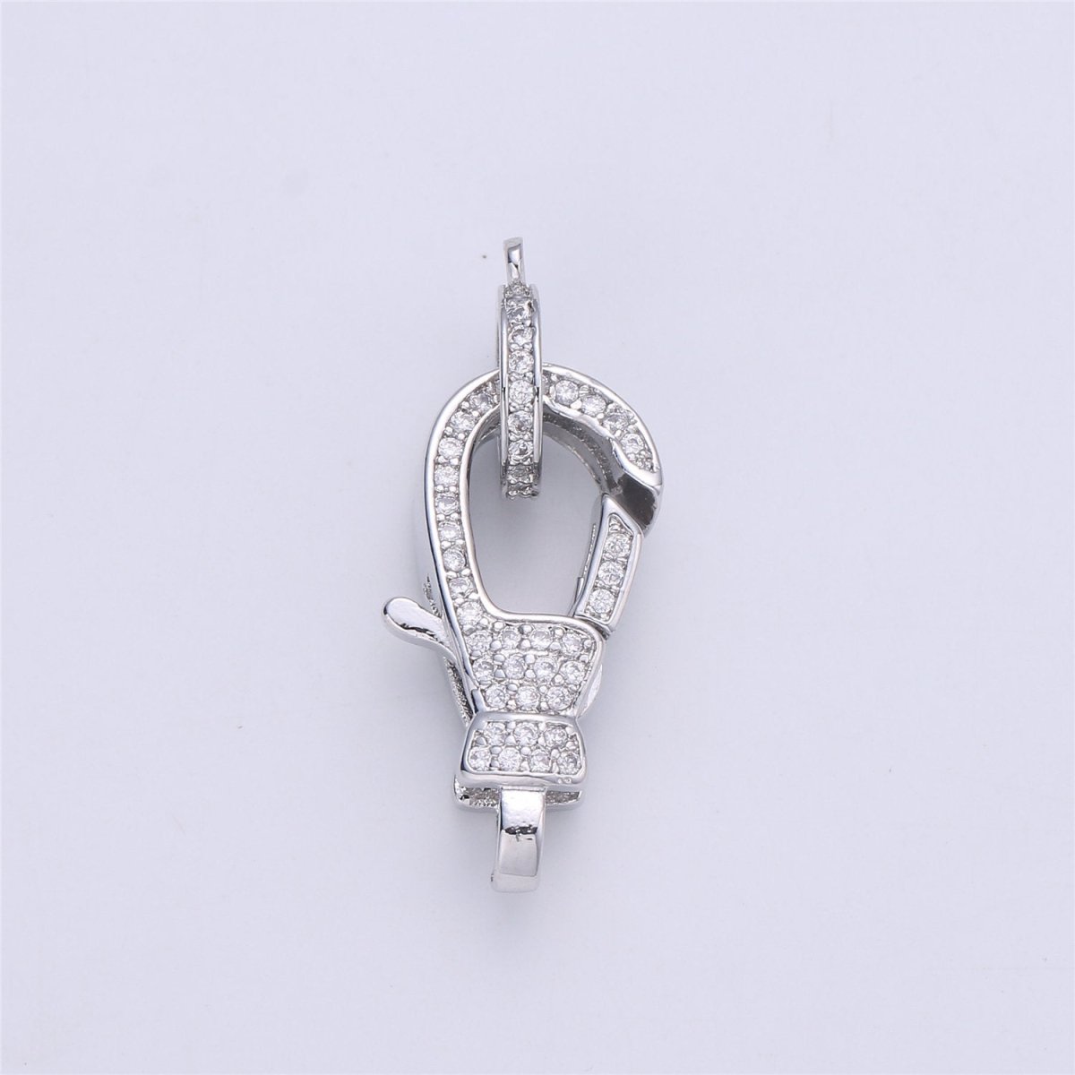 14k Gold Fill Lobster claw clasp for Bracelet Necklace Buckle Micro paved ,CZ Cubic Clasp Fastener for Beading supplies Component K-390 K-432