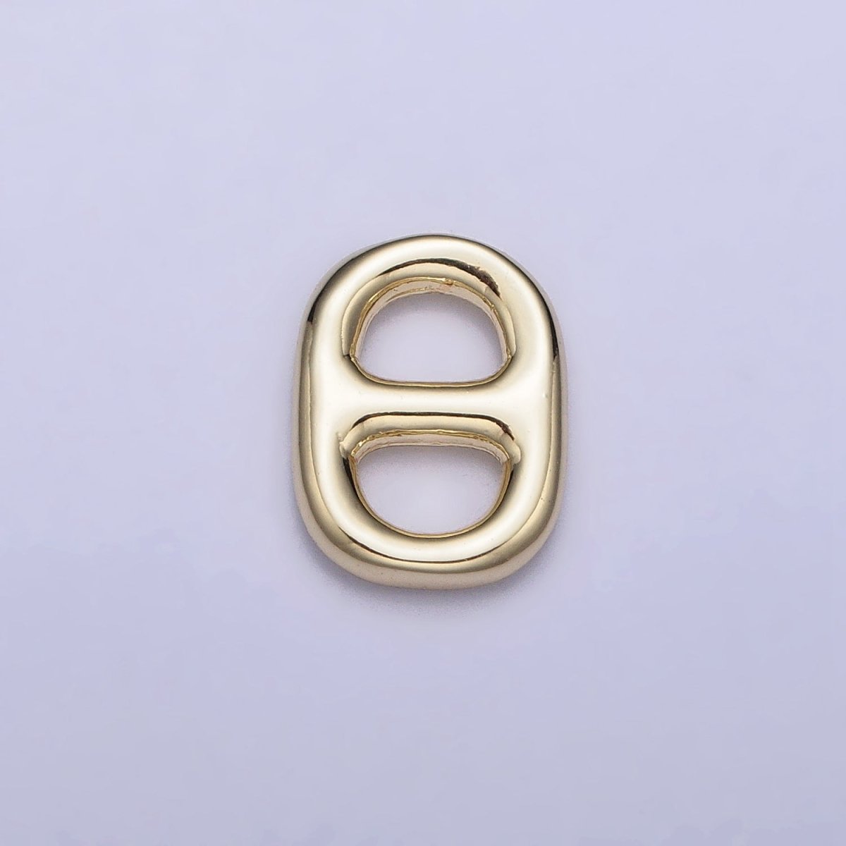 14K Gold Filled 11mm Mini Soda Pull Tab Charm | AC1050