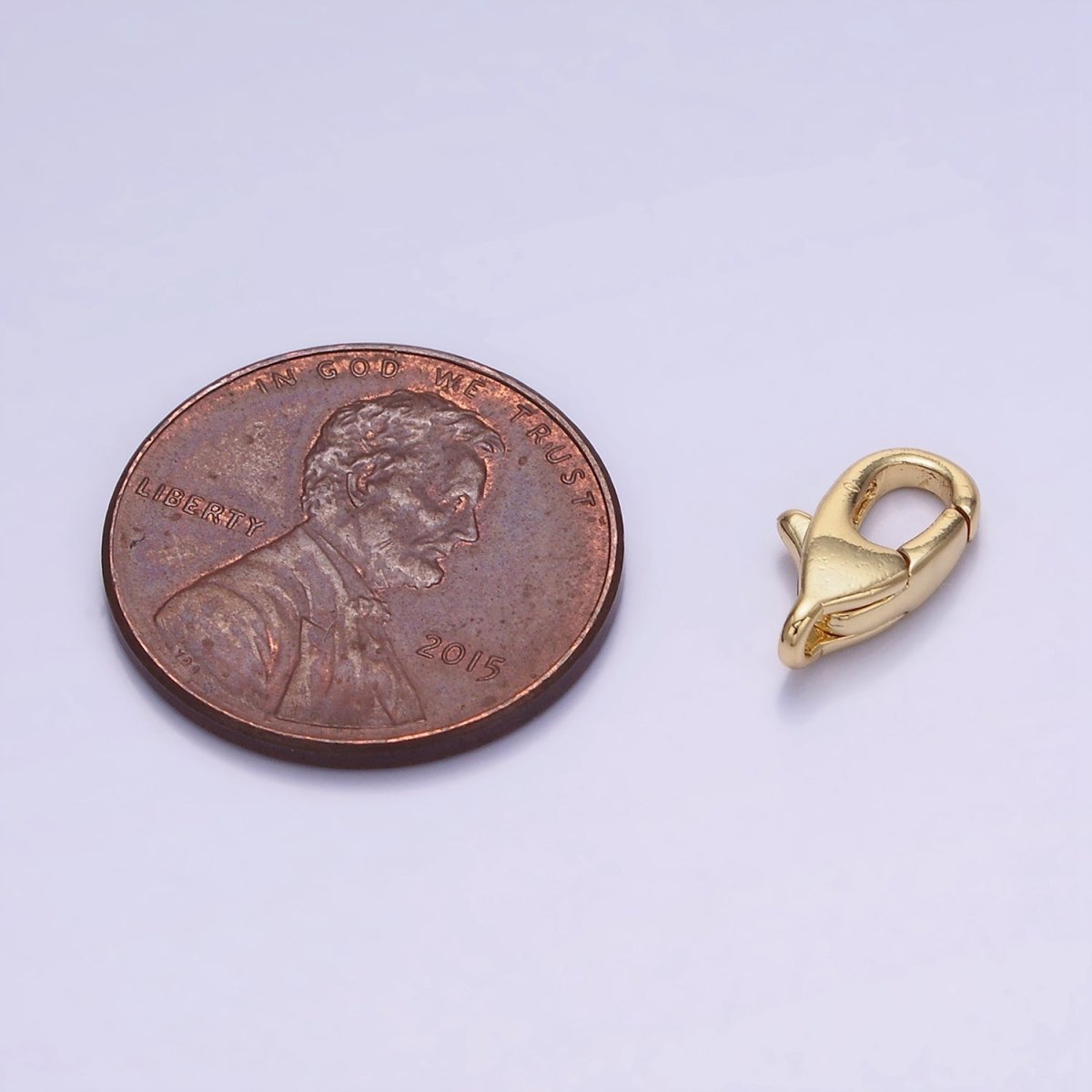 14K Gold Filled 12mm Lobster Clasps Findings | Z728