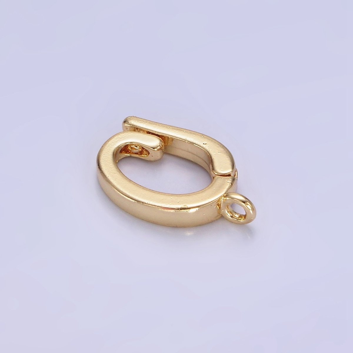 14K Gold Filled 14mm Minimalist Latch Snap Bail Findings | Z697