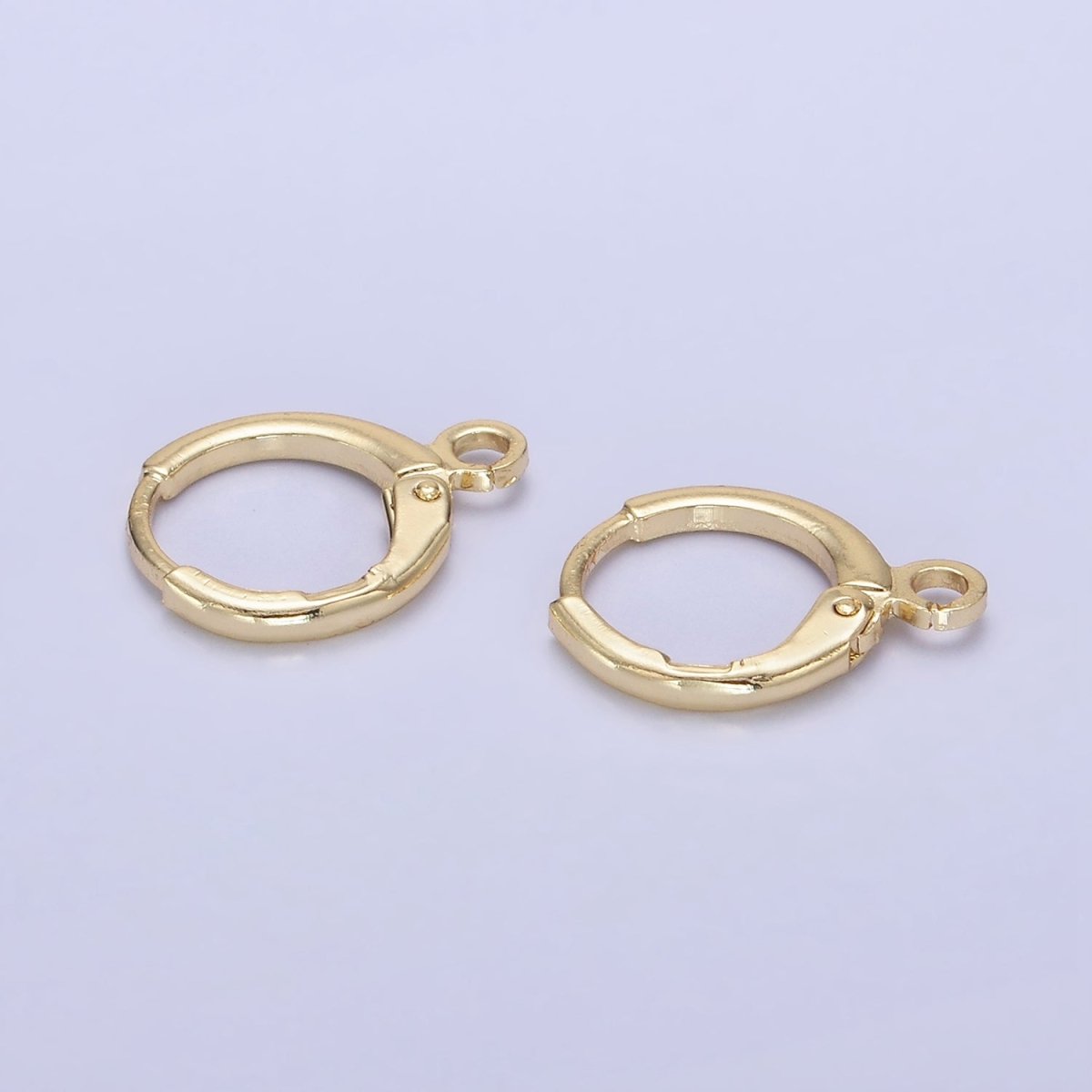 14K Gold Filled 15mm Cartilage Huggie Earrings Findings | Z724