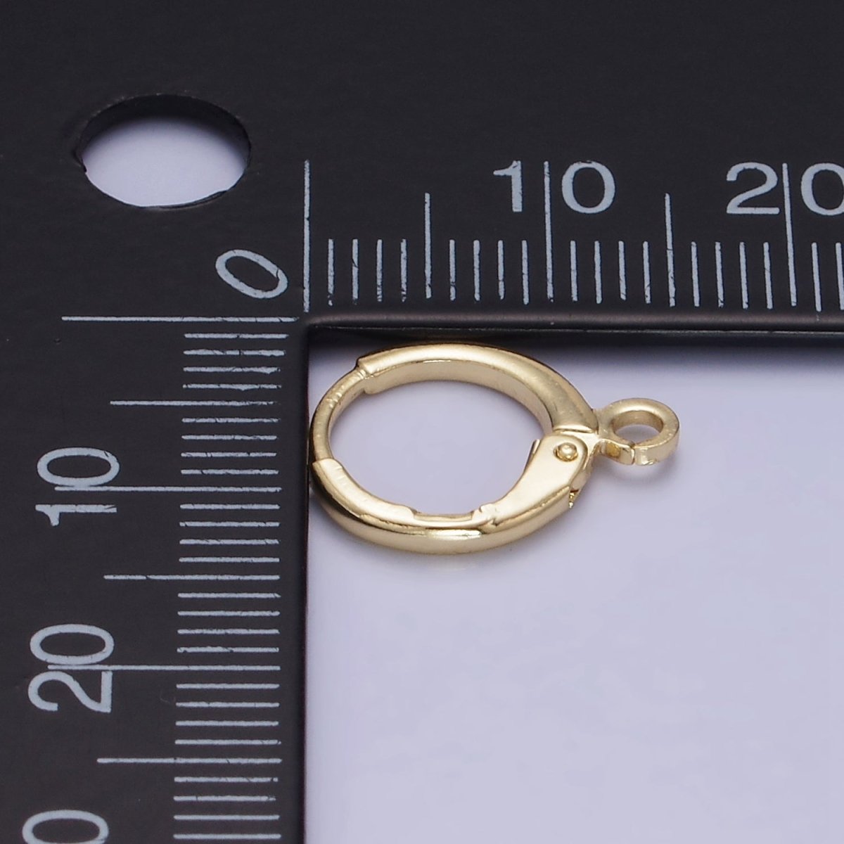 14K Gold Filled 15mm Cartilage Huggie Earrings Findings | Z724