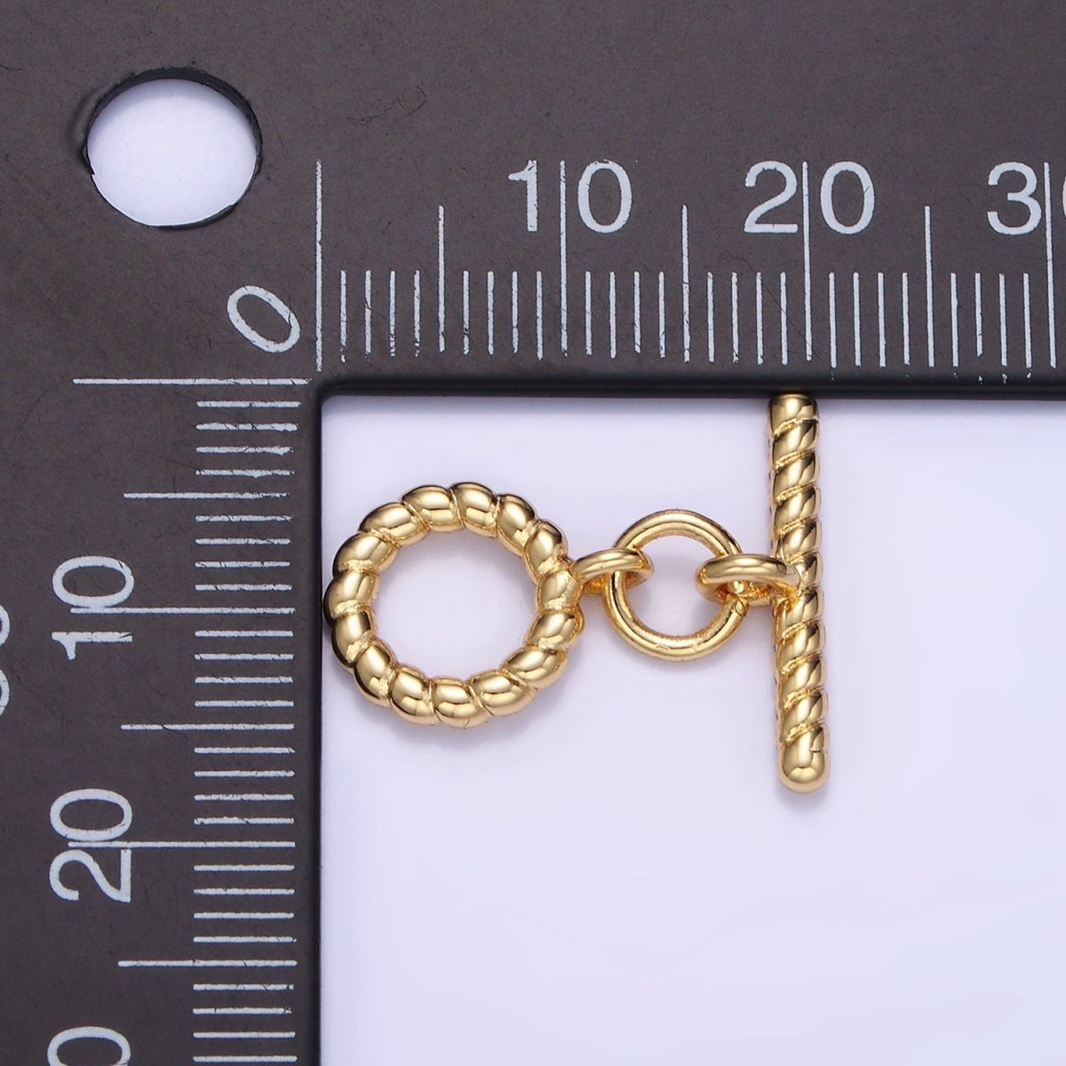 14K Gold Filled 20mm Croissant Toggle Clasps Closure Findings | Z769
