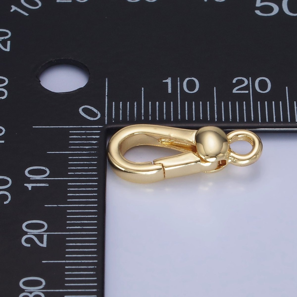 14K Gold Filled 20mm Push Gate Lobster Closure Enhancer Finding | Z730