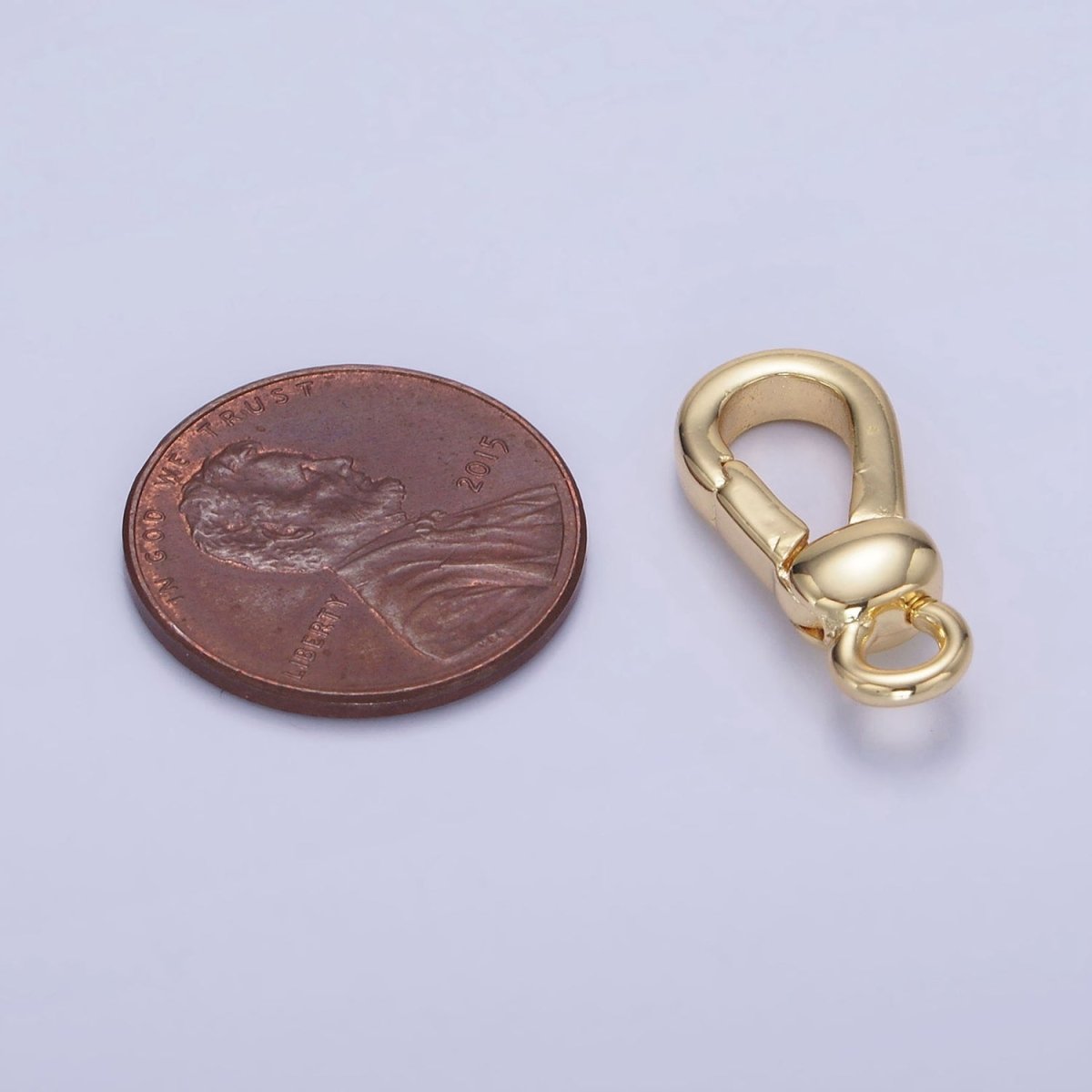 14K Gold Filled 20mm Push Gate Lobster Closure Enhancer Finding | Z730