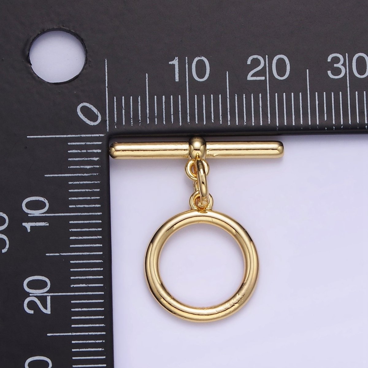 14K Gold Filled 24mm Minimalist OT Toggle Clasps Closure Findings | Z715