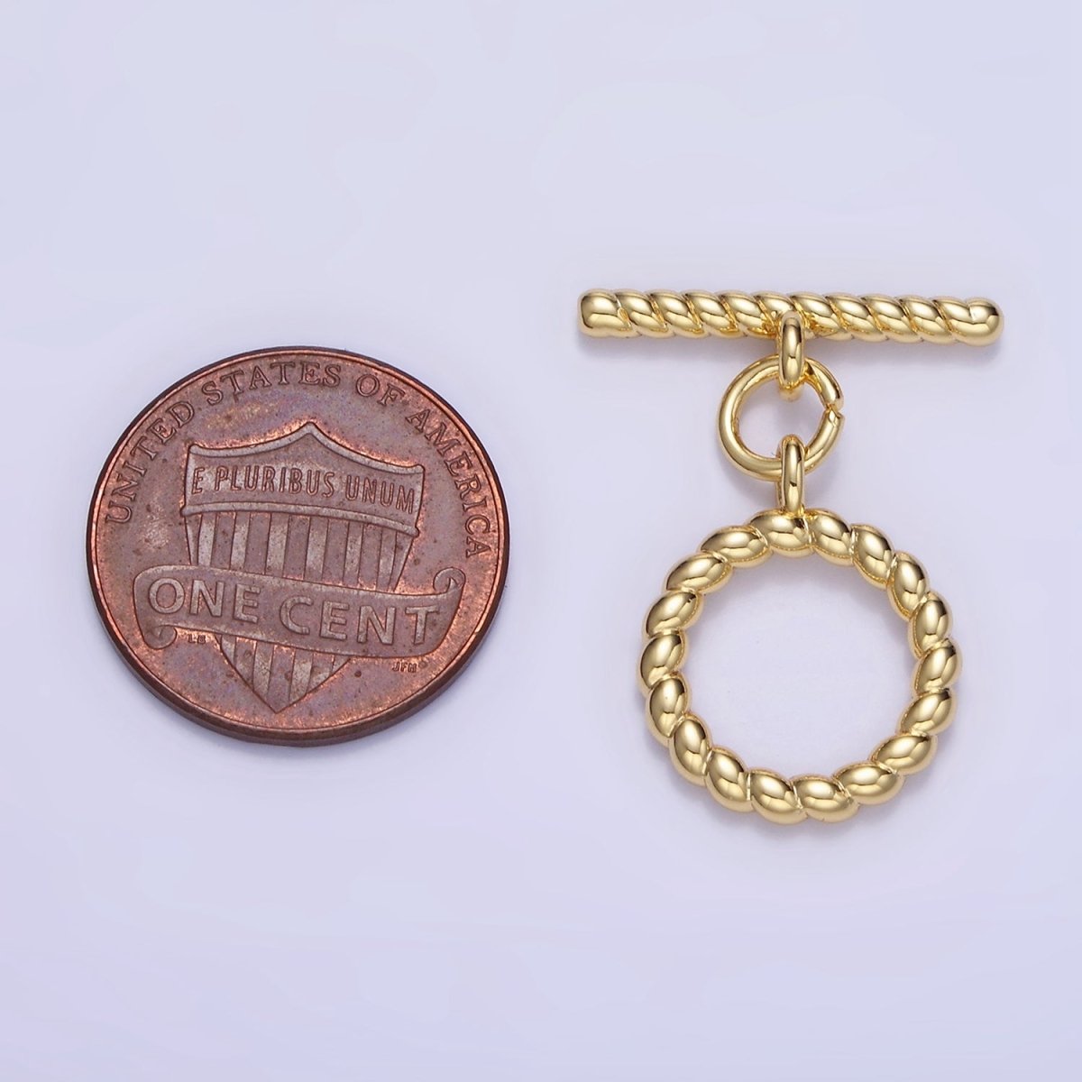 14K Gold Filled 25mm Croissant Toggle Clasps Closure Findings | Z768
