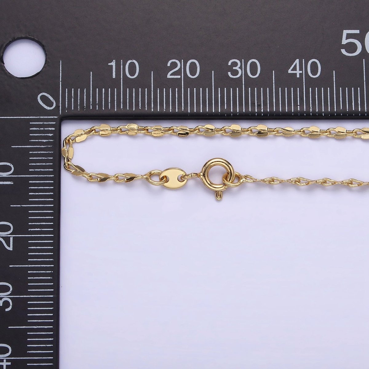 14K Gold Filled 2mm Unique Link 18 Inch Necklace | WA-2466