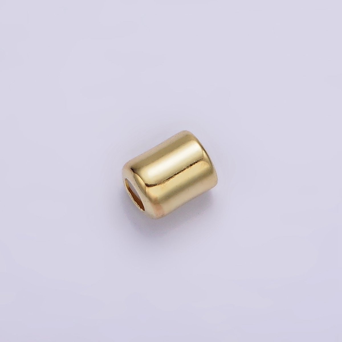 14K Gold Filled 5mm Cylinder Tube Earring Backings Jewelry Findings Supply | Z-536