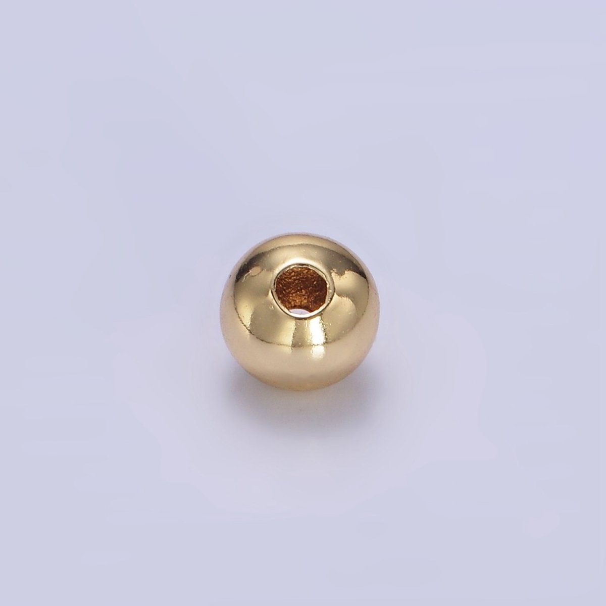14K Gold Filled 6mm Round Ball Spacer Bead | Z681