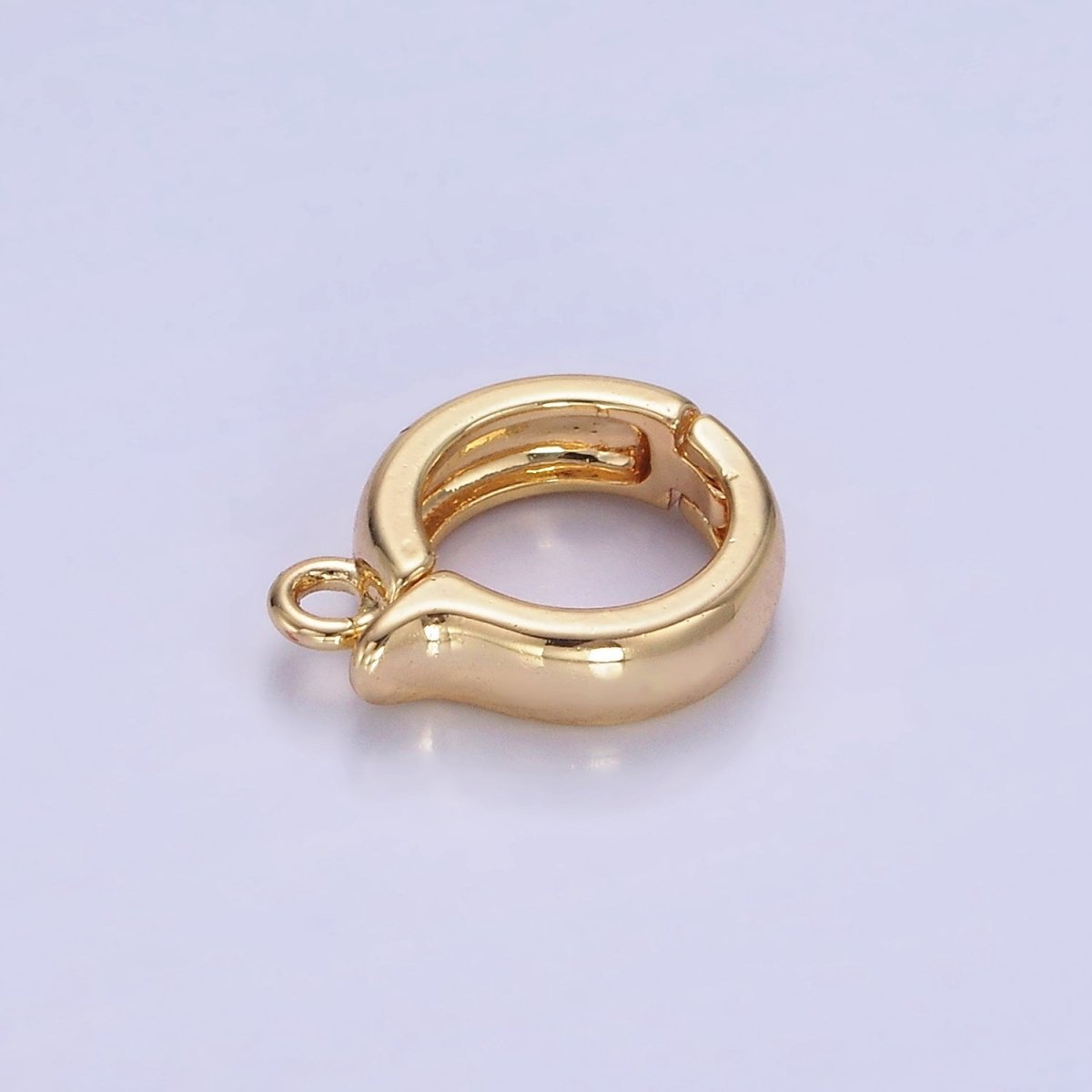 14K Gold Filled Enhancer Bail Slide Minimalist Charm Bail Enhancer Hinged Bail Z-696