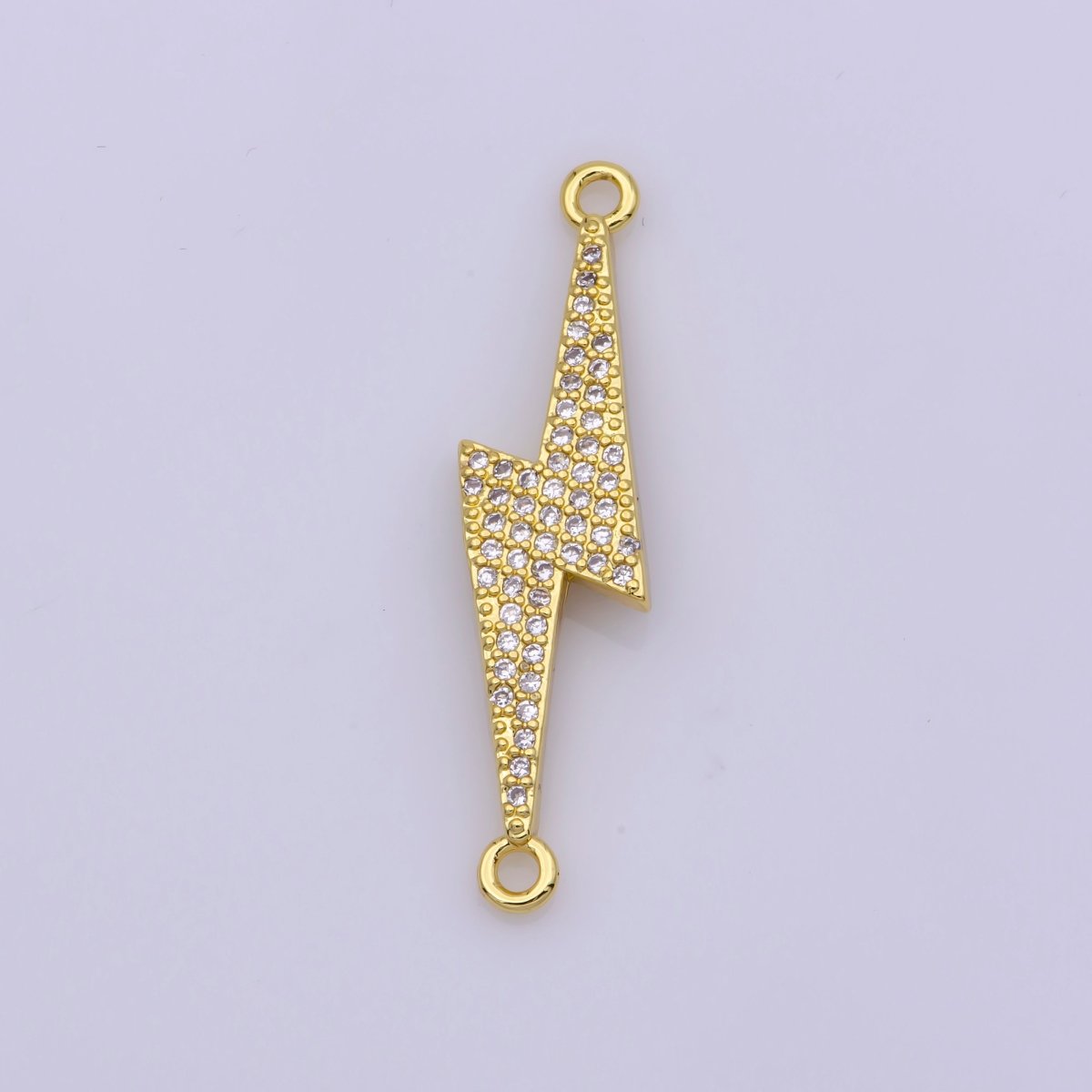 14K Gold Filled Lightning Bolt Thunder Connector | G-845