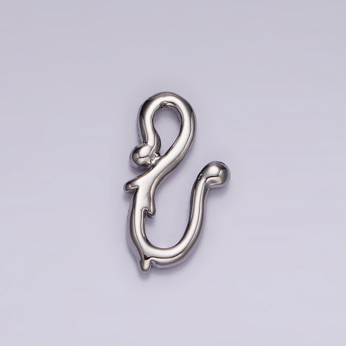 14K Gold Filled Mini Molten Vine Hook Closure Findings Supply | Z658