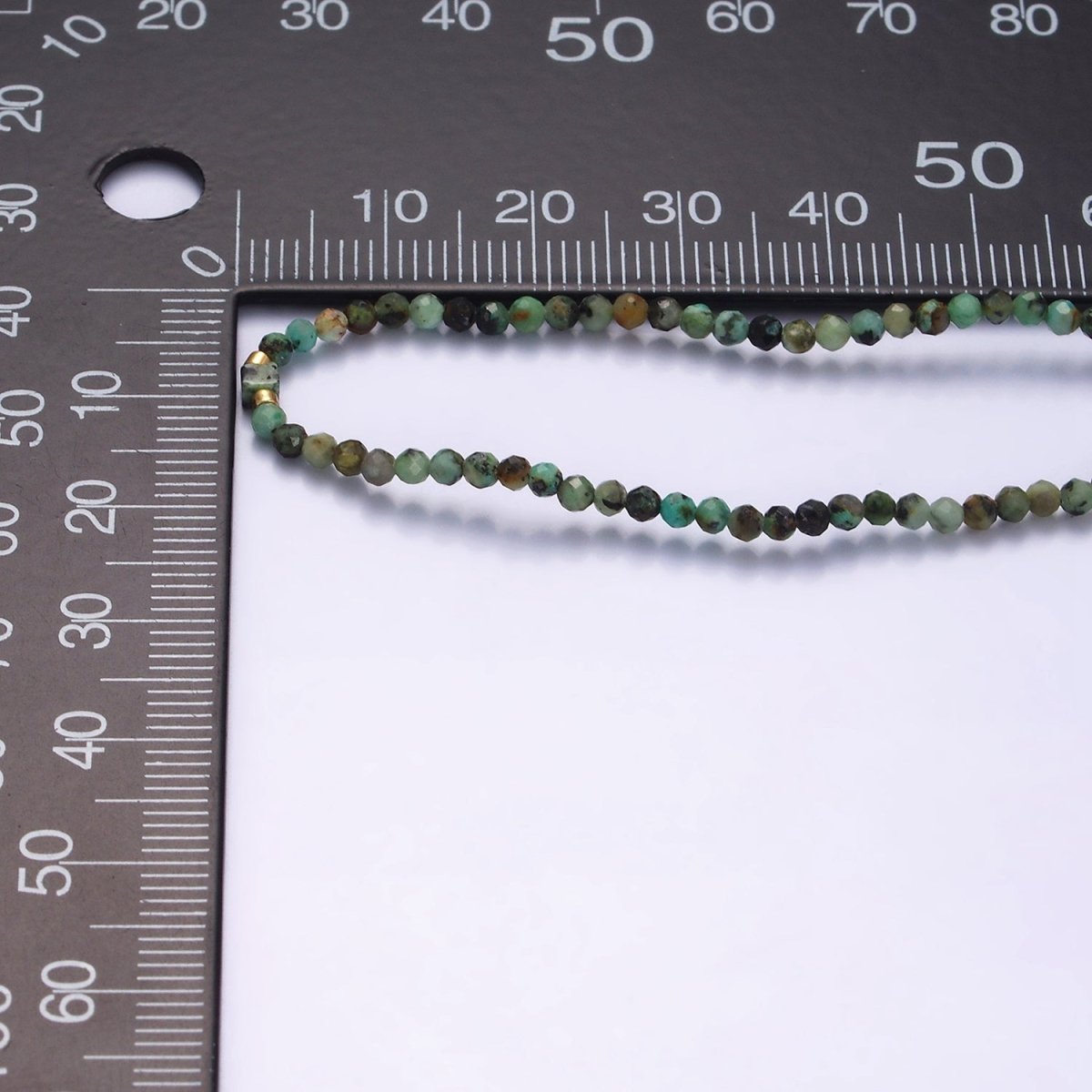 14K Gold Filled Moss Agate Multifaceted Green Rope Adjustable Friendship Bracelet | WA-2174 - WA-2176 Clearance Pricing