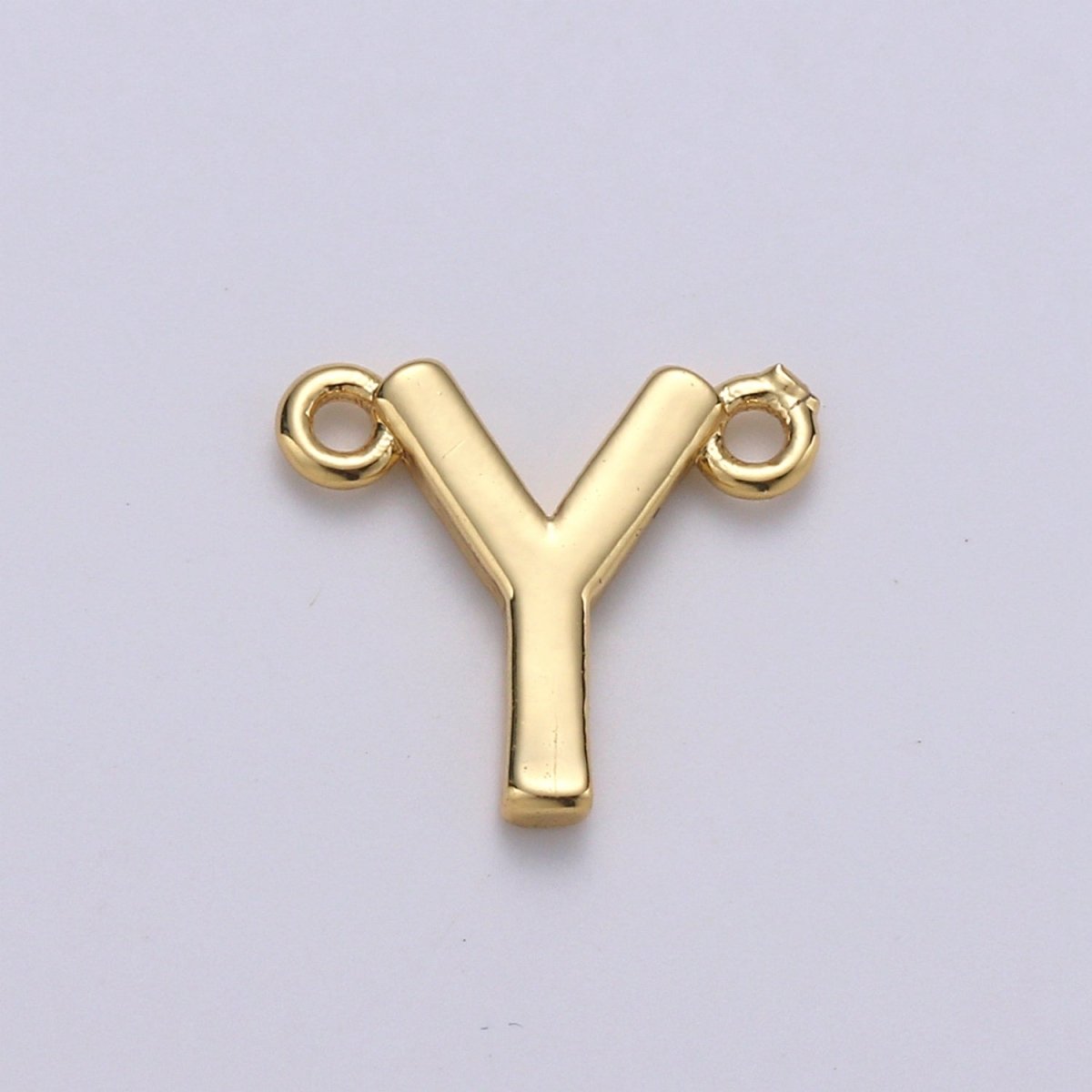 14k Gold Filled Personalized Initial Charm Initial Pendant, Letter Charm, Minimalist Alphabet Letter Charm, VOTE Charm for Bracelet Necklace A-127 to A-139