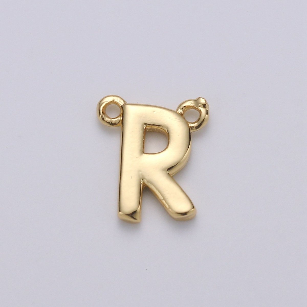 14k Gold Filled Personalized Initial Charm Initial Pendant, Letter Charm, Minimalist Alphabet Letter Charm, VOTE Charm for Bracelet Necklace A-127 to A-139