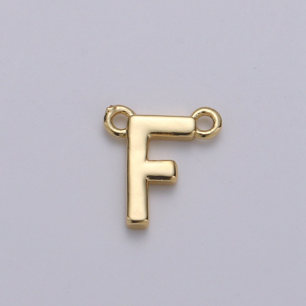 14k Gold Filled Personalized Initial Charm Initial Pendant, Letter Charm, Minimalist Alphabet Letter Charm, VOTE Charm for Bracelet Necklace A-127 to A-139