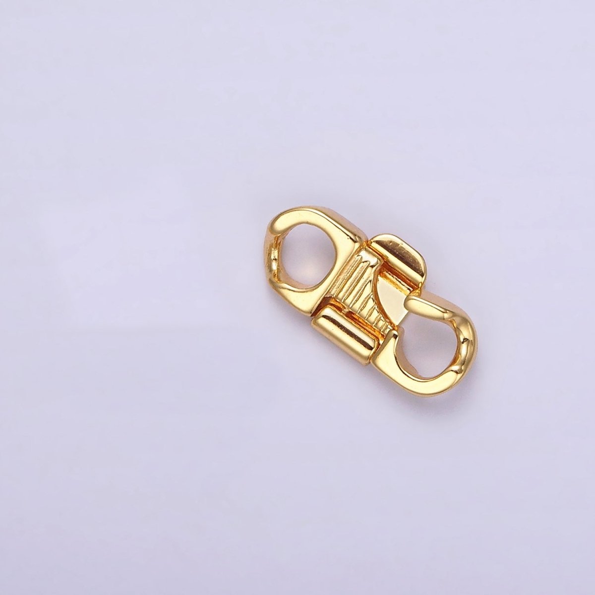 14K Gold Filled Snap Lock Minimalist Jewelry Closure Findings Supply Set | Z-756