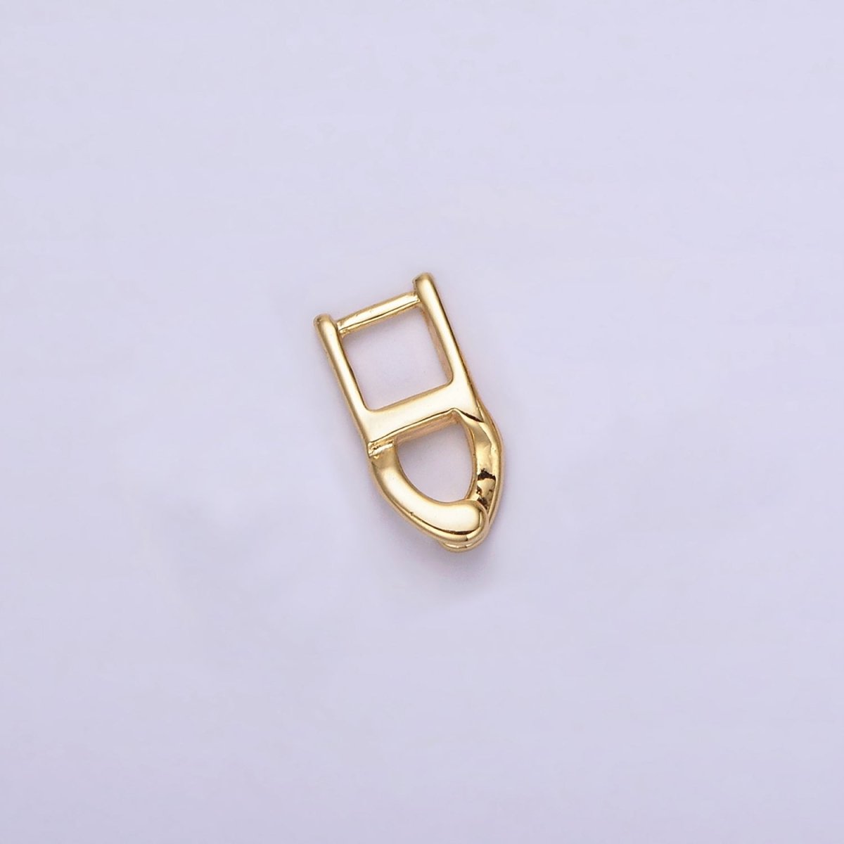 14K Gold Filled Snap Lock Minimalist Jewelry Closure Findings Supply Set | Z-756
