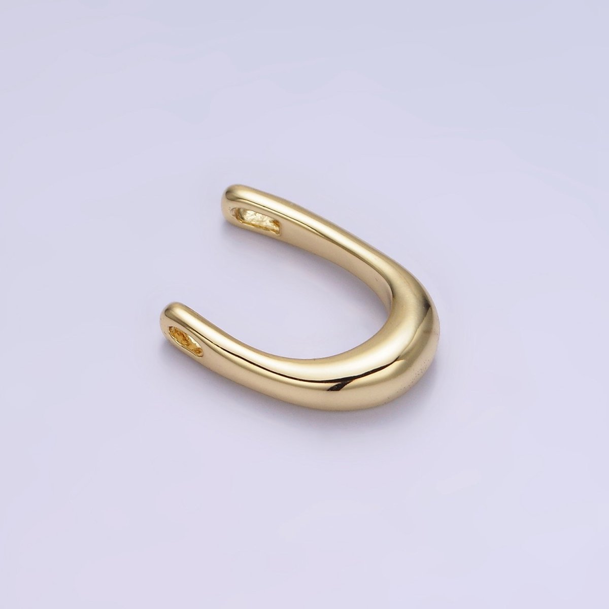14K Gold Filled U Shaped Connector Minimalist Findings | Z713