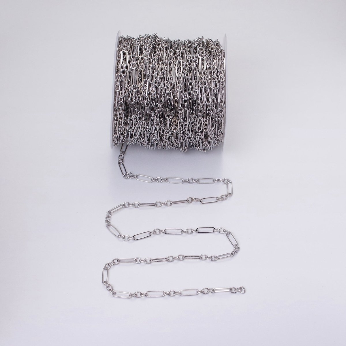 16K Gold Filled 15mm x 4.5mm Figaro Long and Short Fancy Unfinished Unique Chain In Jewelry Making | ROLL-1371 ROLL-1372 Clearance Pricing