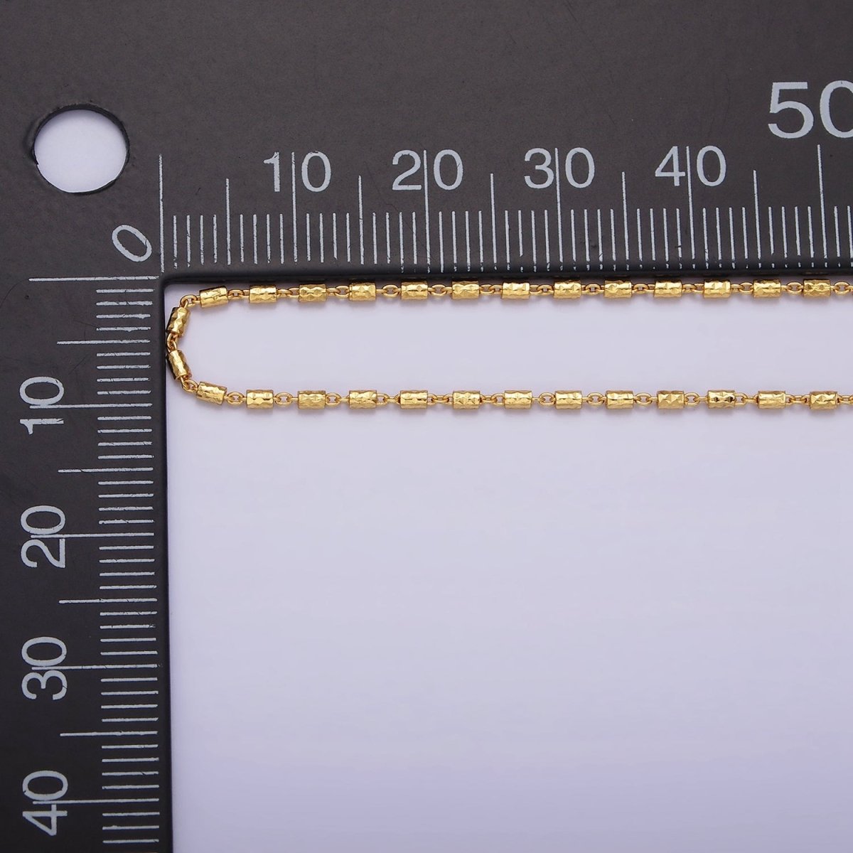 16K Gold Vermeil S925 Sterling Silver 1.3mm Dainty Tube 15.5 Inch Chain Necklace | WA-1952 Clearance Pricing