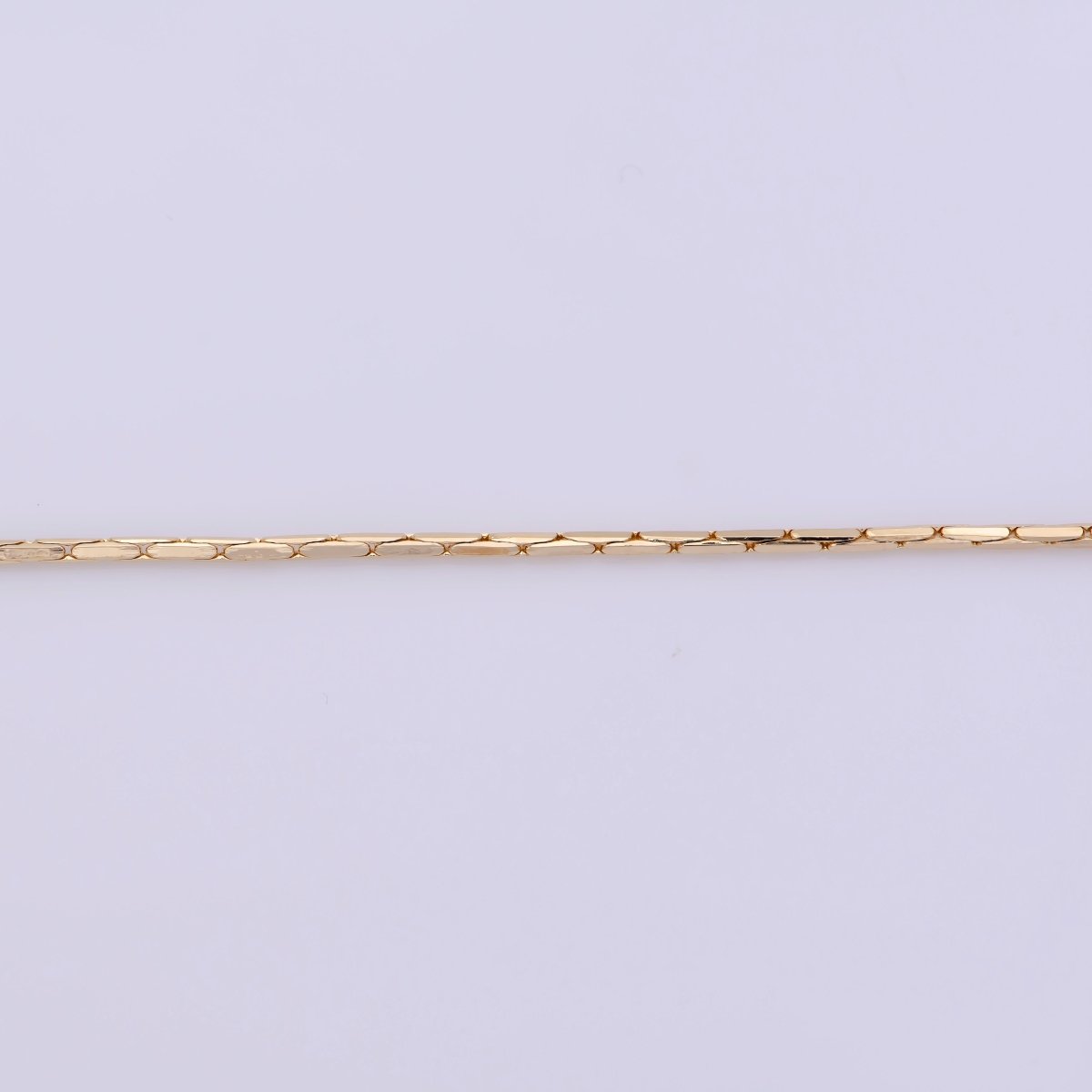 18 inch Boston Link Chain Necklace, 18K Gold Plated Finished Chain For Jewelry Necklace Making, Dainty 1.2mm Designed Necklace w/ Spring Ring | CN-376  Clearance Pricing