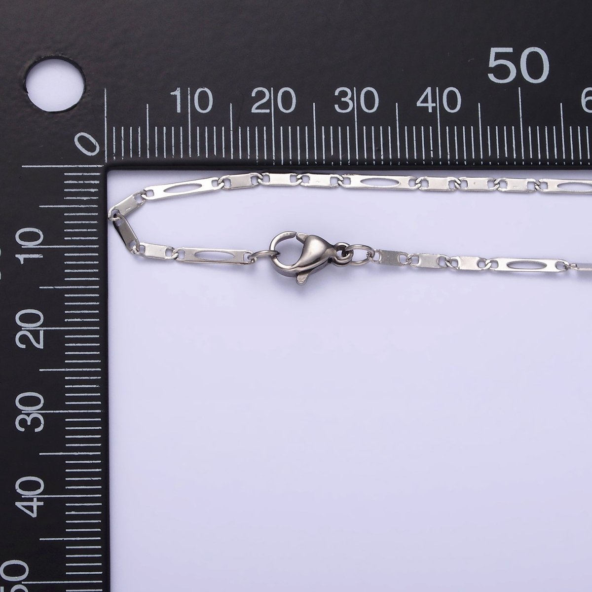 18 inch Stainless Steel Flat Anchor Mariner Chain For Wholesale Chains And Jewelry Making Supplies Findings | WA-2112 Clearance Pricing