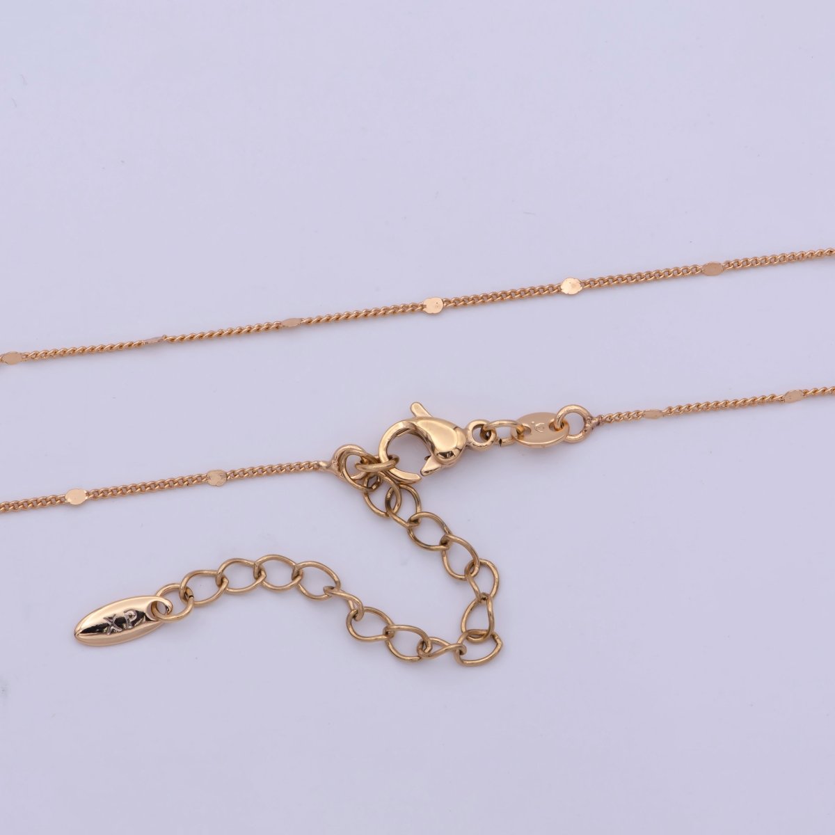 18K Gold Filled 0.8mm Curb Chain 18 inch Finished Necklace For Wholesale Necklace Dainty Jewelry Making Supplies | WA-482 Clearance Pricing