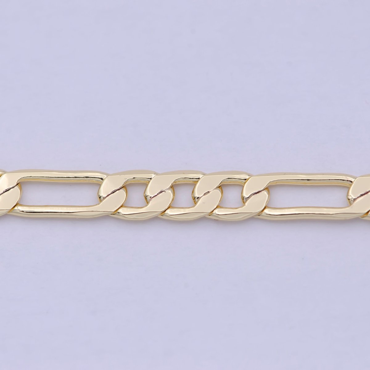 18K Gold Filled 4mm Figaro Chain For Wholesale Figaro Chains And Jewelry Making Supplies Findings | WA-838 Clearance Pricing