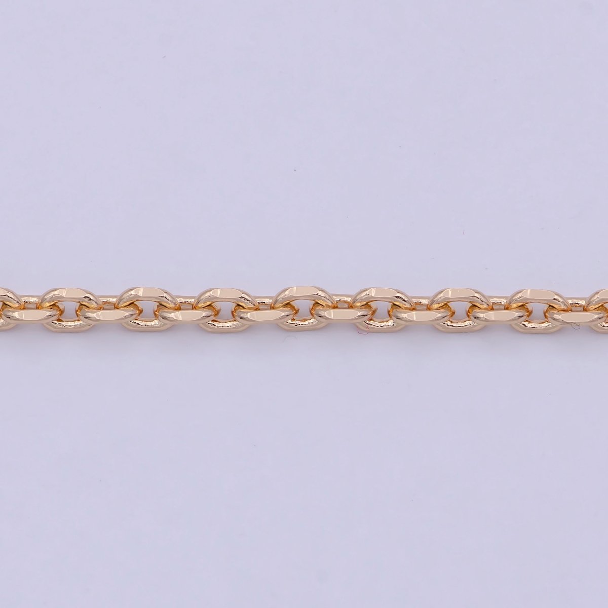 18k Gold Filled Cable Chain Necklace Layer Chain Necklace Ready to Wear 17.7 Inch | WA-761 Clearance Pricing
