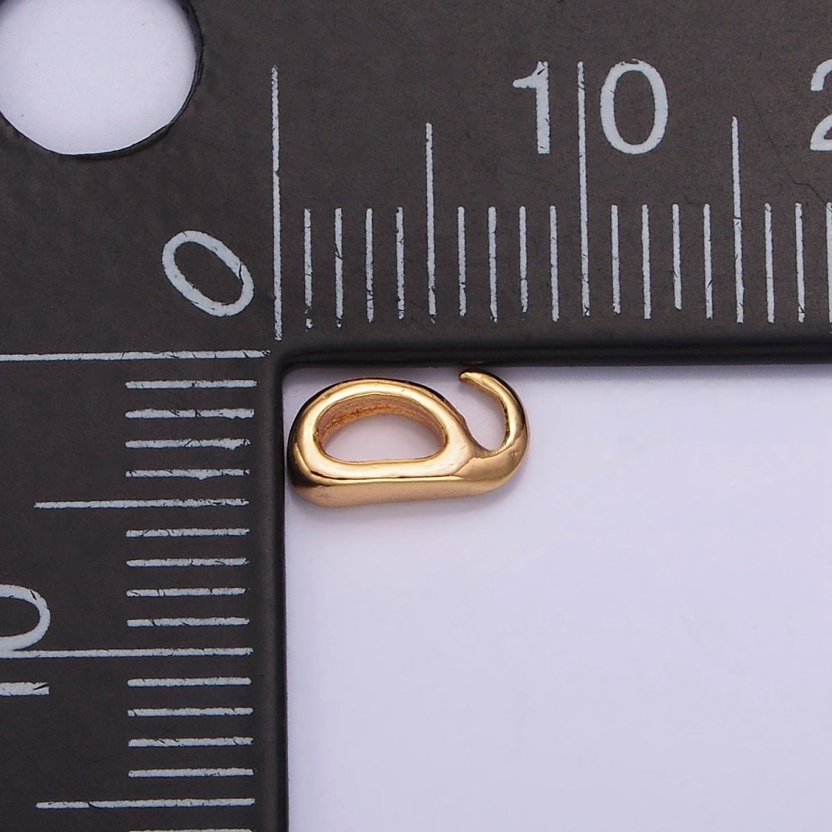 18K Gold Filled Open Hook Bail for Pendant Jewelry Kit Supplies For DIY Jewelry Making | Z-504