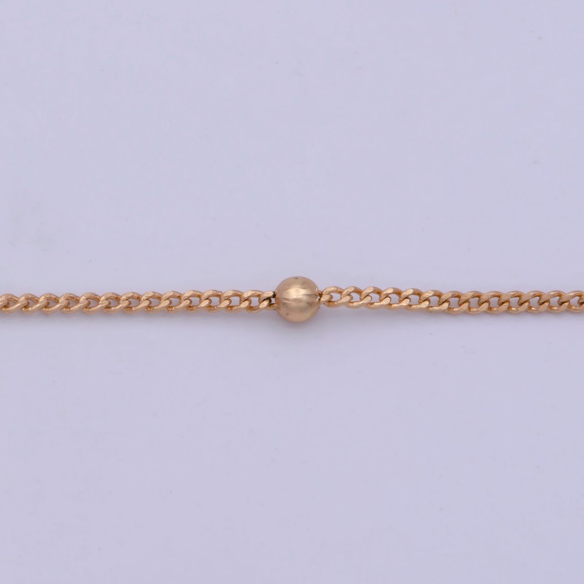 18K Gold Filled Satellite Chain, 0.9mm Gold Ball Chain 18 Inches Ready To Wear Necklace w/ Lobster Clasps | WA-477 Clearance Pricing