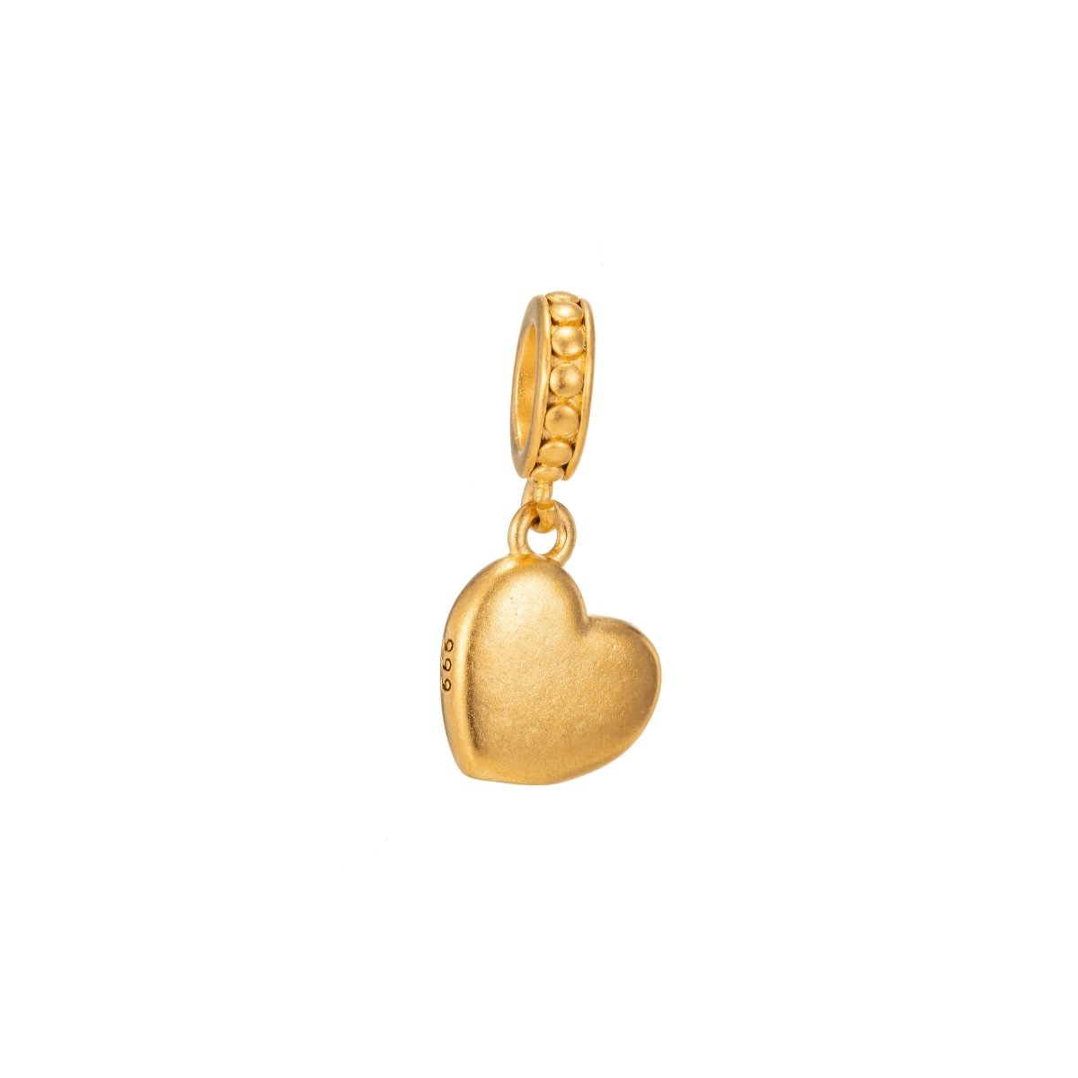 18k Gold Filled Tiny Heart Charms, Gold Puff Heart Charm, Mini Heart Charms, Bracelet Necklace Jewelry Making Supplies I-238