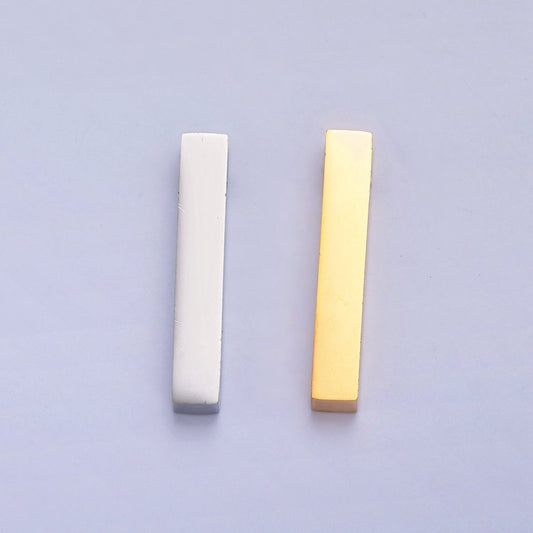 19.7mmx3.2mm Long Tube Bead Spacer For Jewelry Making, W-835 W-836
