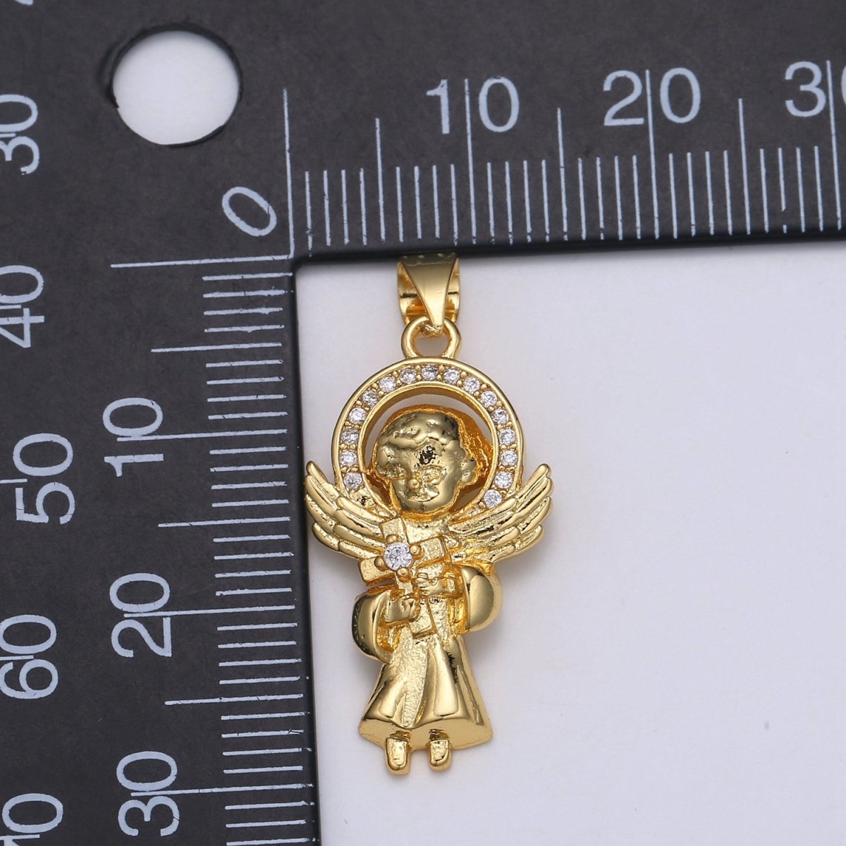 24K Baby Angel  Gold Filled Pendants - J-280