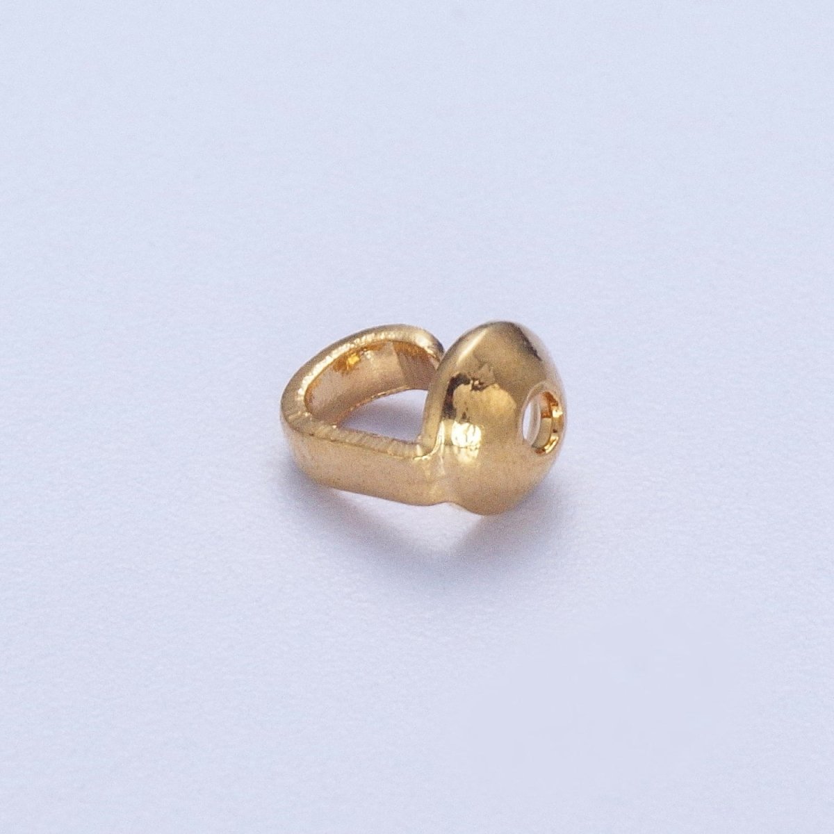24K Gold Filled 4.8mm Bead Tips Connector Jewelry Making Findings Pack | K-031 K-030
