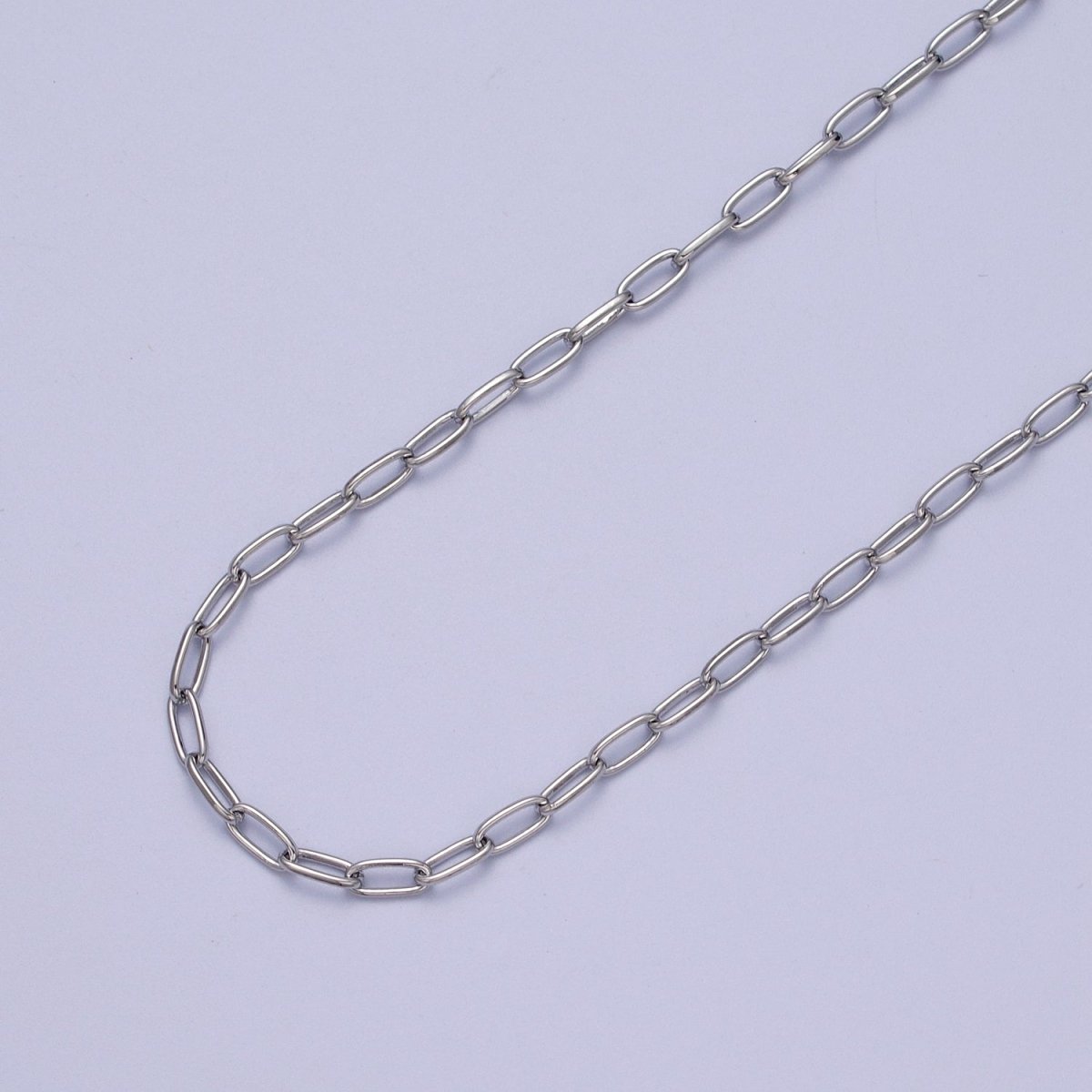 24K Gold Filled Dainty 2.6mm Cable Bulk Unfinished Chain in Gold & Silver | ROLL-982, ROLL-983 Clearance Pricing