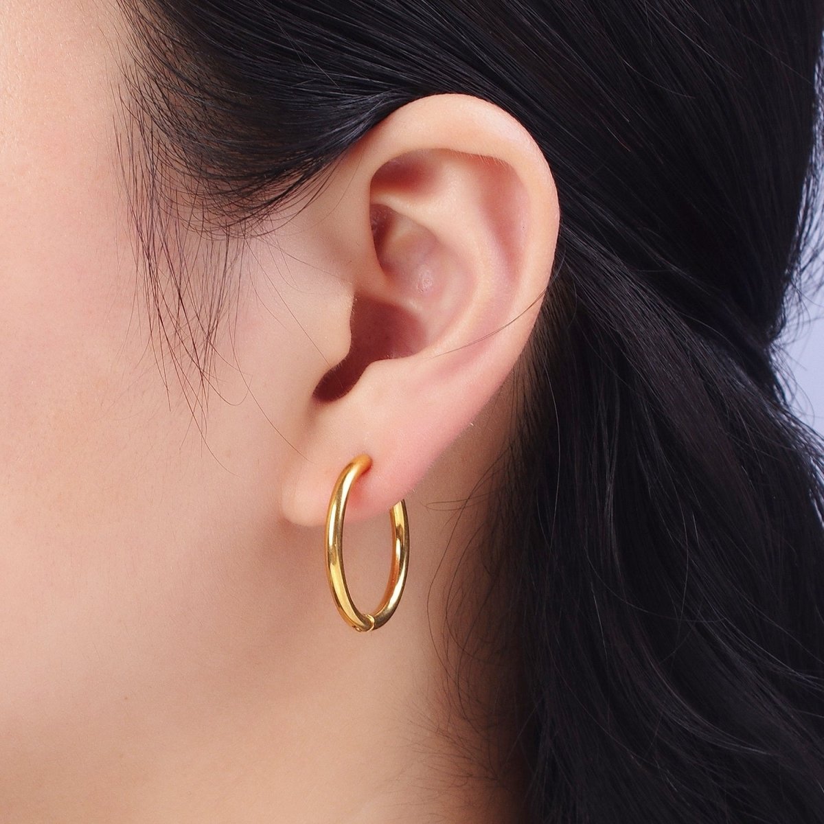 24K Gold Filled Hoop Earrings-Sleeper Earrings Hypoallergenic Earring Hoops Women Hoops Everyday Simple Hoops-Tiny Hoops P-289 P-290 P-291 P-292 P-293 P-294 P-295 P-296 P-297 P-298
