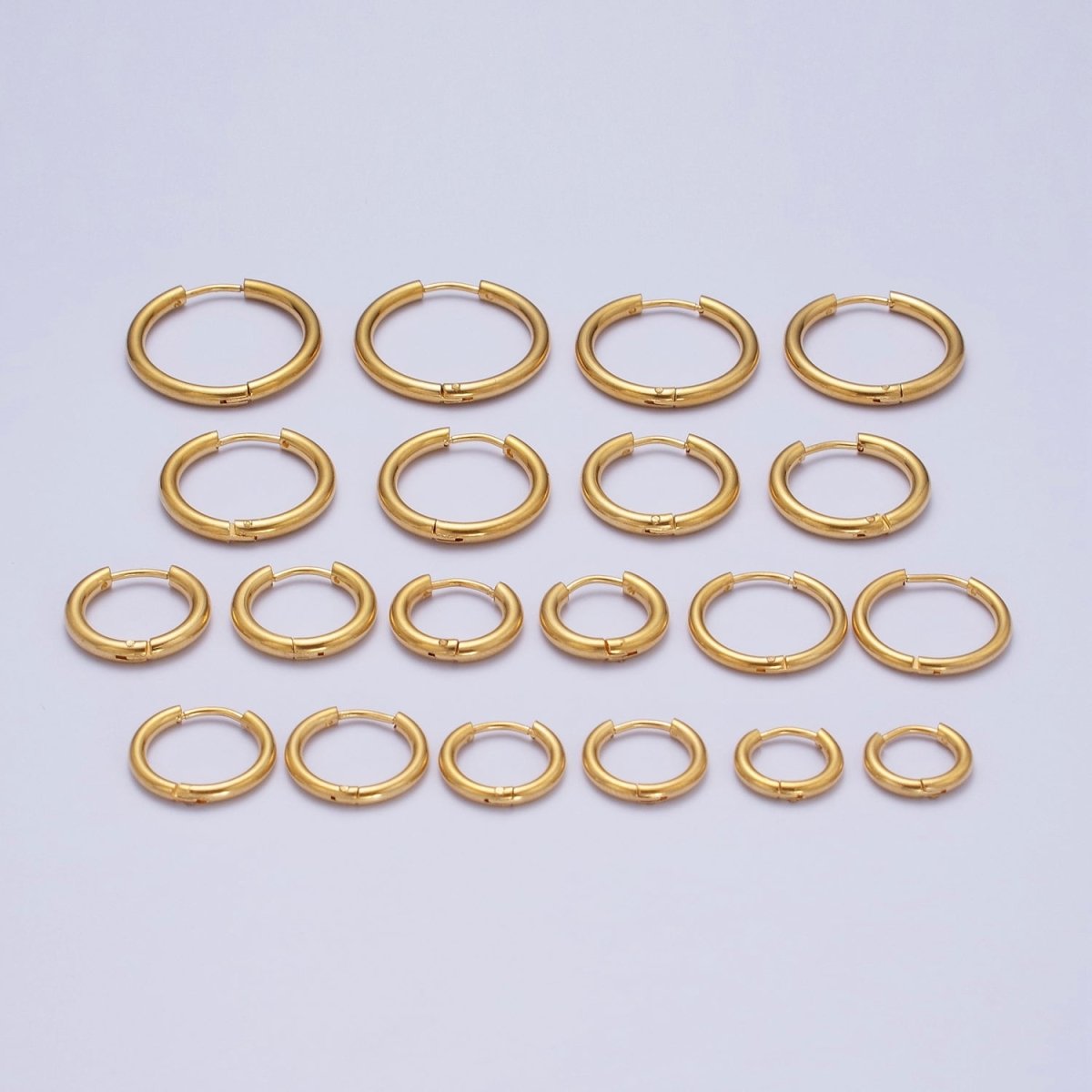 24K Gold Filled Hoop Earrings-Sleeper Earrings Hypoallergenic Earring Hoops Women Hoops Everyday Simple Hoops-Tiny Hoops P-289 P-290 P-291 P-292 P-293 P-294 P-295 P-296 P-297 P-298