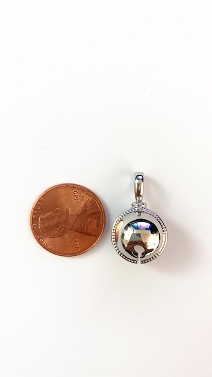 24k Gold Filled Jingle Bell Charms Round Bell Charms Antique Gold Bell Pendant for anklet Necklace Bracelet making " Can Jingle" D-157 D-158
