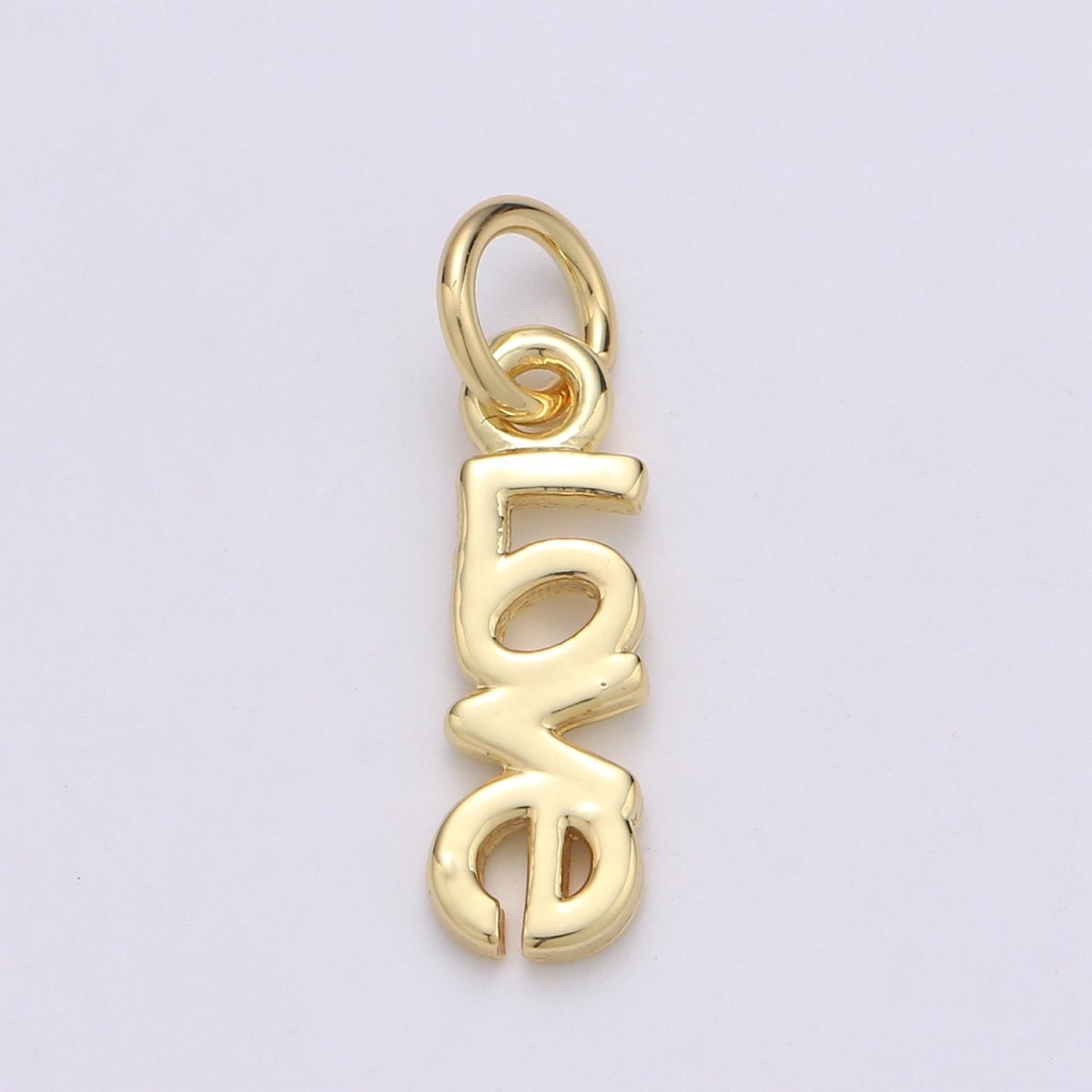 24K Gold Filled "LOVE" Charm D-920