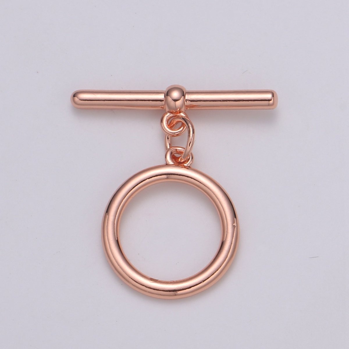 24K Gold Toggle Clasp with jump ring chose color-Gold, Rose Gold Black, Silver OT Clasp for Jewelry Making Supply L-140 L-214 L-215 L-216